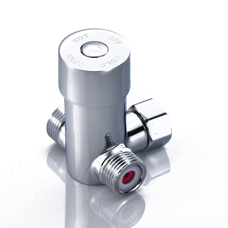 Luxice Automatic Sensor Faucet Hot & Cold Water Temperature Mixer Mixing Valve - Image 3